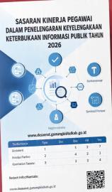 SASARAN KINERJA PEGAWAI DALAM  PENYELENGGARAAN KETERBUKAAN INFORMASI PUBLIK TAHUN 2026 